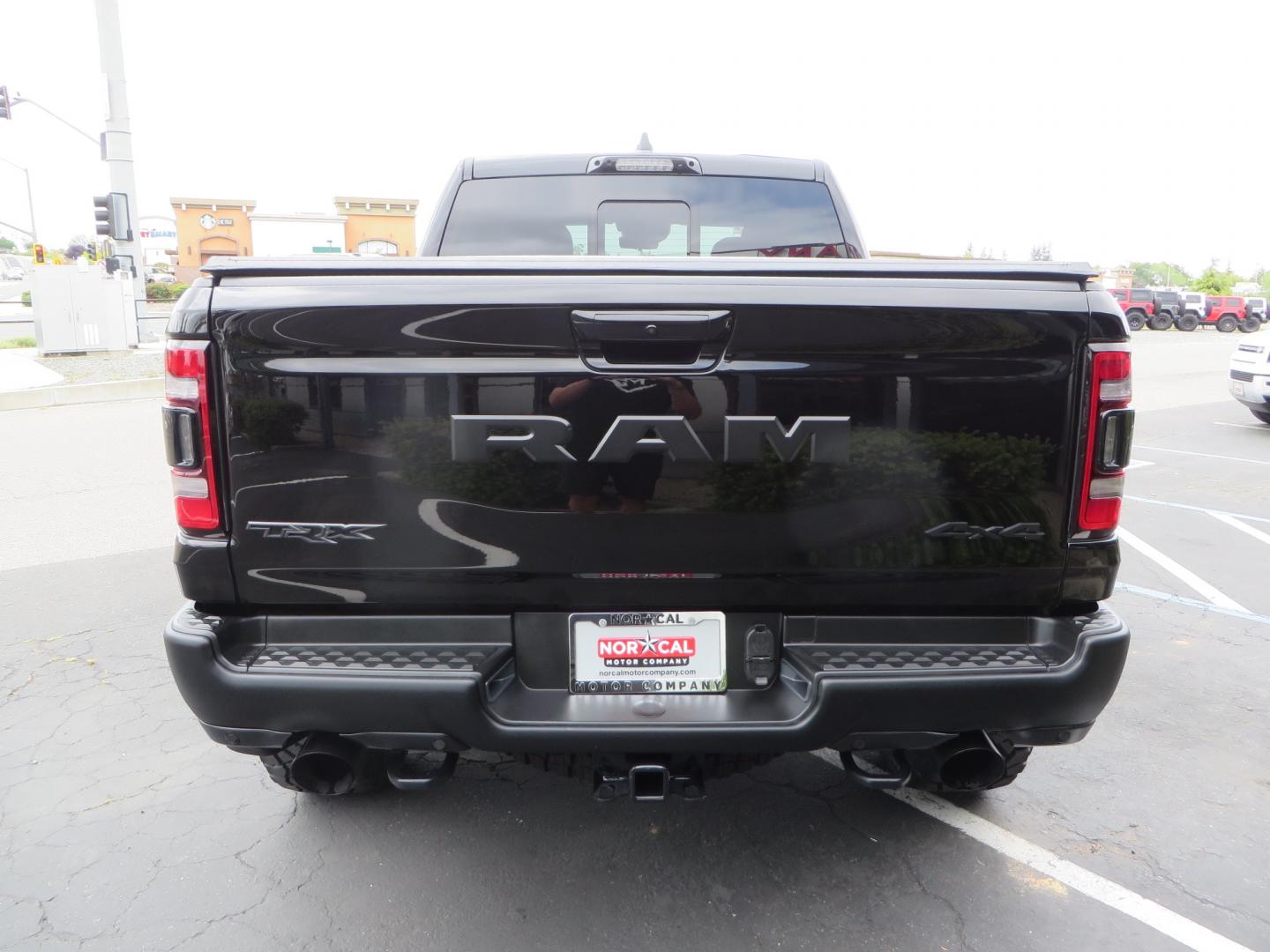 2023 BLACK /BLACK RAM 1500 Ram 1500 TRX (1C6SRFU92PN) with an 6.2L Supercharged HEMI V8 SRT engine, automatic transmission, located at 2630 Grass Valley Highway, Auburn, CA, 95603, (530) 508-5100, 38.937893, -121.095482 - TRX sitting on Eibach front and rear springs, 37" Nitto Ridge Grappler tires, 17" Method race wheels, and window tint. - Photo#5